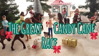 The Great Candy Cane Race ||Schleich Horse Movie || New Years Special ||