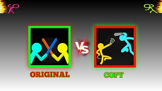 SUPREME DUELIST STICKMAN 🇻🇳 ORIGINAL VS COPY 🇷🇺 👿 #stickman #shorts #animation @alanbecker