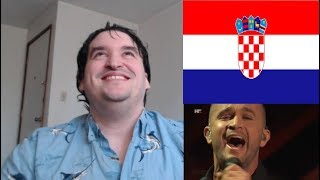 Sloth Reacts Croatia Eurovision 2020 Damir Kedžo "Divlji vjetre" REACTION