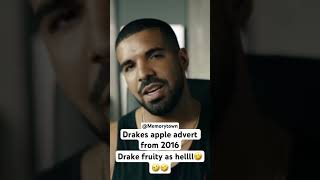 Who remembers Drakes apple advert back in 2016 FT bad blood? 🤣🤣🤣