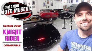 The Screen Used Knight Rider KITT Convertible, A-Team Van, Street Hawk Bike & More at Dezerland!