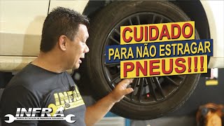 CUIDADO PARA NÃO ESTRAGAR OS PNEUS DO SEU CARRO!!! (Buchas de bandeja, camber, caster e convergência