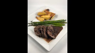 How to Make Fustini's Beef Tenderloin with Sherry Shallot Cream Sauce