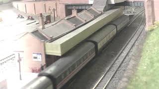 N Gauge Model railway - Rugby Central & Braysdale.  Tring & District model railway club.