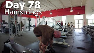 Road to 250lbs Day 78 - Hamstring focused legs #bodybuilder #legworkout #legday #coach #bodybuilding