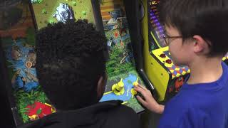 Ikari Warriors arcade game in action!