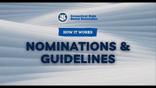 CSDA Nominations and Guidelines