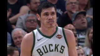 Ersan Ilyasova Highlights vs Nets RS19G80 - 12 Pts, 7 Rebs, 1 Charge (06.04.19)