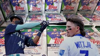 STRYKER COMPARISON VIDEO Opening 64 Boxes of 2022 Topps Update Hanger Baseball Cards