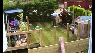 Turfing the lawn Timelapse