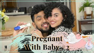 WE'RE PREGNANT WITH BABY NUMBER 2!!!!