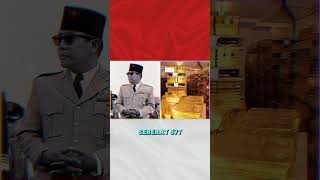 Rahasia emas 57 ton milik Soekarno #short