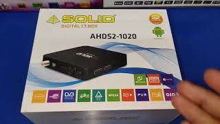 Solid 1020 Android with Dd Free Dish Set Top Box Mpeg4 Hd