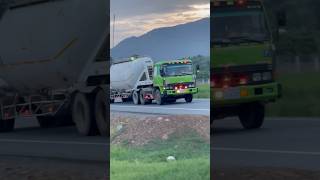 Cement trucks trailer drivers on the road #truckdriver #cementtruck #excavator #dozer #jcbvideo