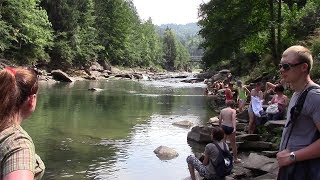 Яремче. Водопад Пробий. Yaremche.  Probiy Waterfall.