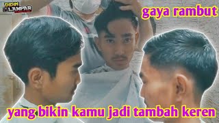 styling || gaya rambut undercut yang bikin kamu jadi tambah keren || @didinlampar751