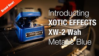 Xotic Effects XW-2 Wah Metallic Blue