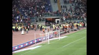 Roma - Inter 2007/2008 - finale coppa Italia - ultras Roma - festa curva sud e tutto lo stadio