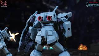 ROBOT魂 RGM-79N GM Custom & RGC-83 GM Cannon II(ver. ANIME) [ジム・カスタム] [ジム・キャノンII] [ストップモーション　ガンダム]