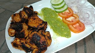 chicken 🍗 tikka banaye wo bhi bina sigdi ke |chicken tikka |chicken fry | @Myselfcapital