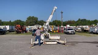 25′ PITMAN PANTHER 4000T BACKYARD DIGGER DERRICK