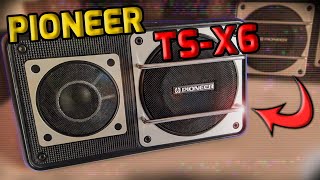 Restoration of Old and Damaged Automotive Speakers | pioneer TS-X6 vintage Japan year 1974