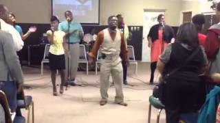 SOLO Praise Team singing "Shackles"