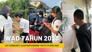 World AIDS DAY 2023 "Let Community Lead Empowering Youth To End AIDS"