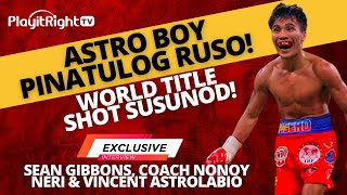 Astro Boy Pinatulog Ruso! World Title Shot Susunod!