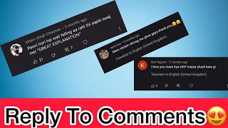 Reply To Love Comments | Best Reply | Sundus Imtiaz