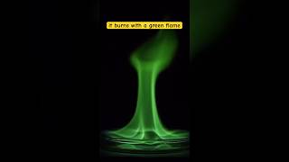 😮have you seen  green flame🔥 #didyouknow #amazingfacts #sciencefacts #shorts