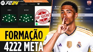 FORMAÇÃO META 4222 ATUALIZADA! Melhor tática do Ultimate team TOTS EA FC 24