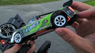 Hoonigan Hoonicorn Ken Block mini RC Wannabe 1/28 Wltoys Force / First test run