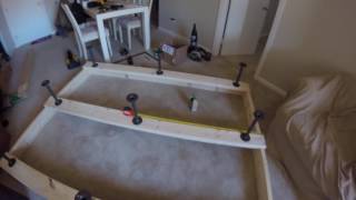 Simple Bed Frame DIY Tutorial