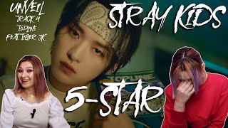 |REACTION| Stray Kids ＜★★★★★ (5-STAR)＞ UNVEIL : TRACK 4 "TOPLINE (Feat. Tiger JK) #straykids