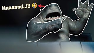 King Shark Is Savage!!! 😆 Anyone has Any Question : Epic Reply  Suicide Squad 2 Movie