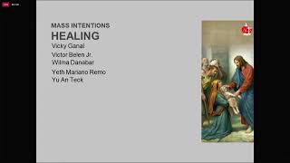 3 December 2023 - ACTS  Healing Mass  -  FIRST SUNDAY OF ADVENT