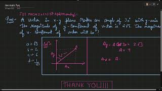 # how to attack basic Jee main question based on vectors