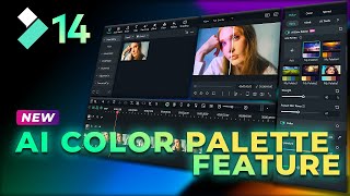 Filmora 14's AI Color Palette changes your video editing game in 2024