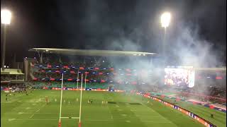 Easts chant at the SCG, 2019 NRL Telstra Premiership.