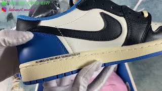 [UNBOXING] Jordan 1 Retro Low OG SPFragment x Travis Scott