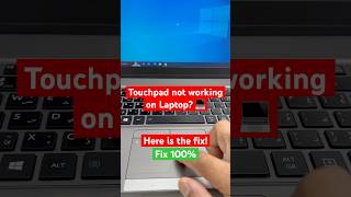 Touchpad not working on the laptop! #shorts #laptop #touchpad