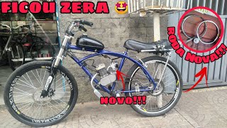 ARRUMANDO a BIKE DEPOIS do ACIDENTE em SUZANO!!!