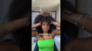 Quer aprender um penteado rápido e lindo para arrasar em qualquer ocasião? 💕 #shorts #cabelo