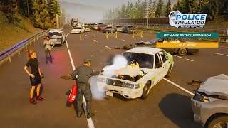 ACCIDENTE GRABE y HACEMOS de ATESTADOS 🚔 | GAMEPLAY ESPAÑOL | MINIMUH