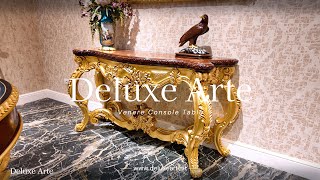 Vintage Classic Design Italian Console Table by Deluxe Arte Furniture