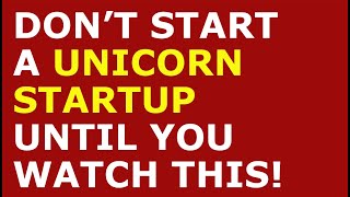 How to Start a Unicorn Startup Business | Free Unicorn Startup Business Plan Template Included