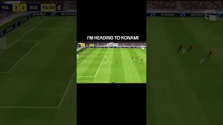 Scripting of Konami in max level #konami #efootball #shorts