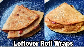 2 Types Of Wraps। बची हुई रोटी से बनाएं 2 तरह के बहुत ही टेस्टी Veg Wrap। Indian Style Veg Wrap Rec