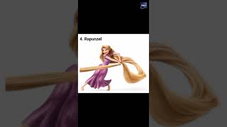 Top 5 most popular Disney princess#shorts